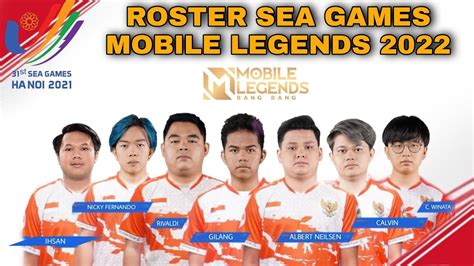 jadwal sea games mobile legend 2022